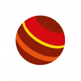 Pianeta rosso - Ø 125 cm