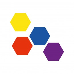 Esagono set 4 pezzi 50 x 56...