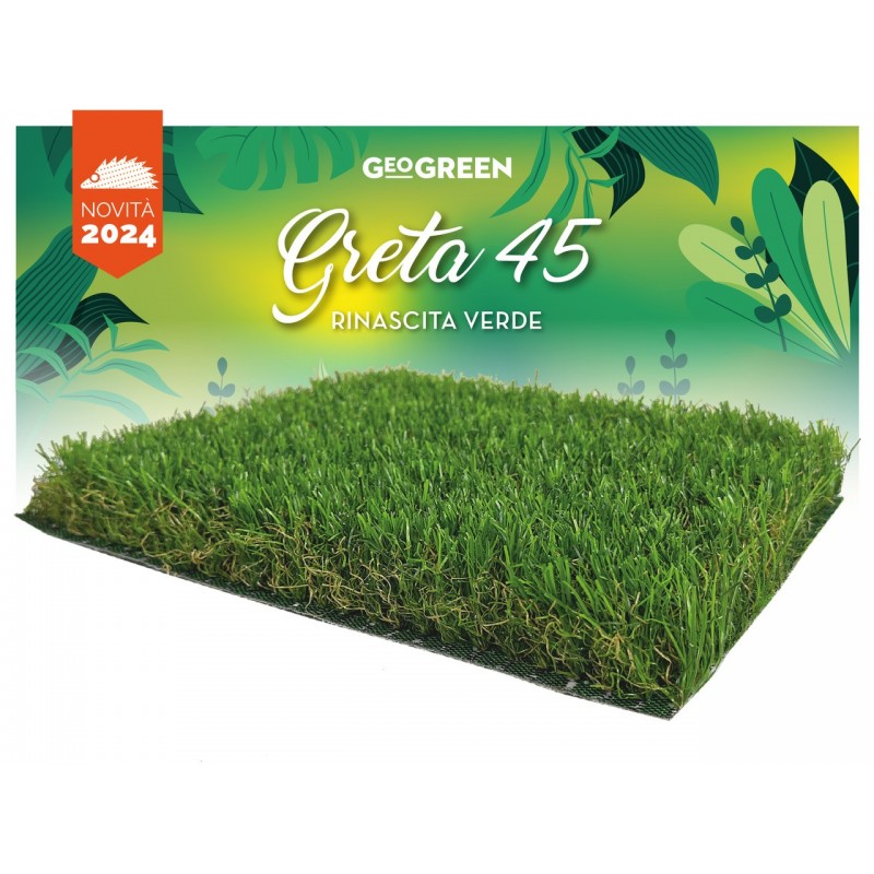 Erba sintetica "Greta 45 mm" - MISURE PRONTE