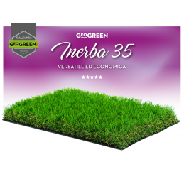 Erba sintetica "Inerba 35 mm" - MISURE PRONTE