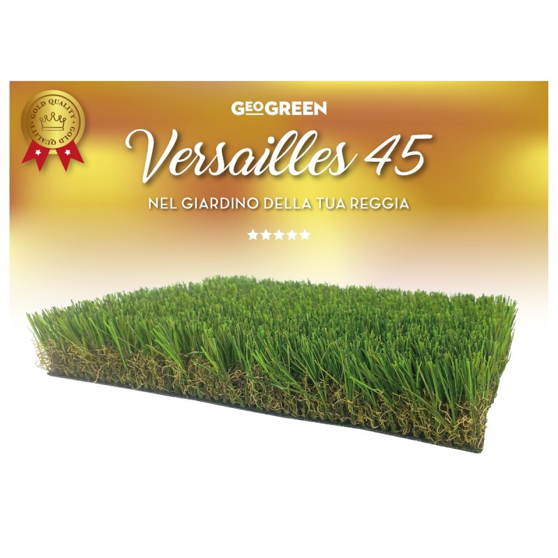 Erba sintetica "Versailles 45 mm" - MISURE PRONTE