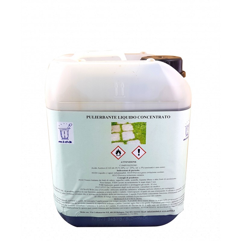 PULIERBANTE PER BORDI IN ERBA SINTETICA TANICA DA 5 L