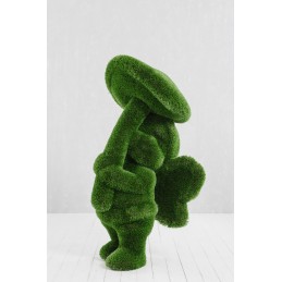 Ragazza con fungo MT 1,57 X 0,87 X 0,75