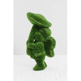 Ragazza con fungo MT 1,57 X 0,87 X 0,75