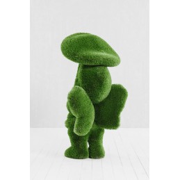 Ragazza con fungo MT 1,57 X 0,87 X 0,75