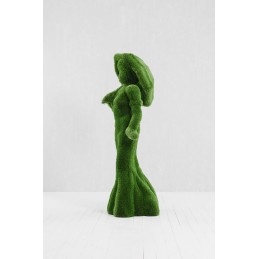 Signora con ombrello MT 2,2 X 0,8 X 0,9