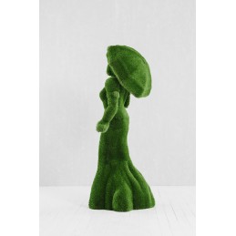 Signora con ombrello MT 2,2 X 0,8 X 0,9