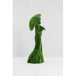 Signora con ombrello MT 2,2 X 0,8 X 0,9