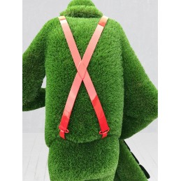 Signore che suona il sassofono MT 2,15 X 1,1 X 1,4