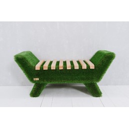 Panca barocca colore chiaro MT 0,53 X 1,2 X 0,48