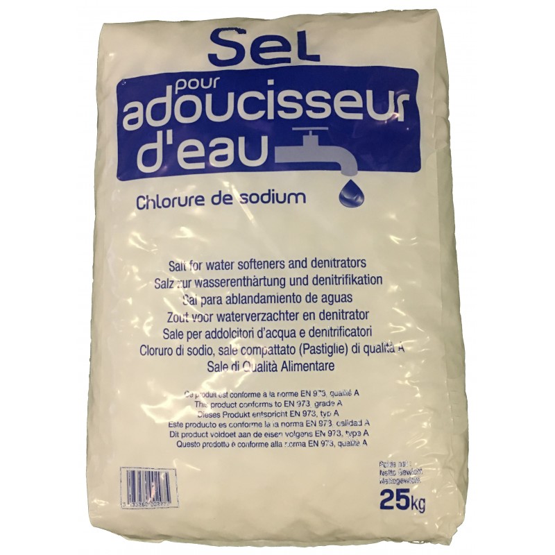 Sale per addolcitori sacco 25 kg